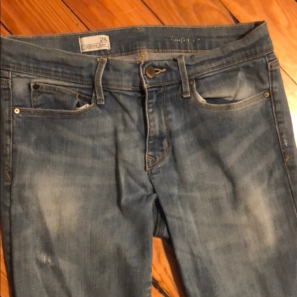 Gap leggings jeans size 28